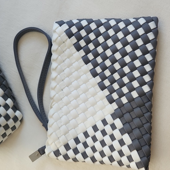 Woven Neoprene Tote/Cross Body NWT - Picture 4 of 7